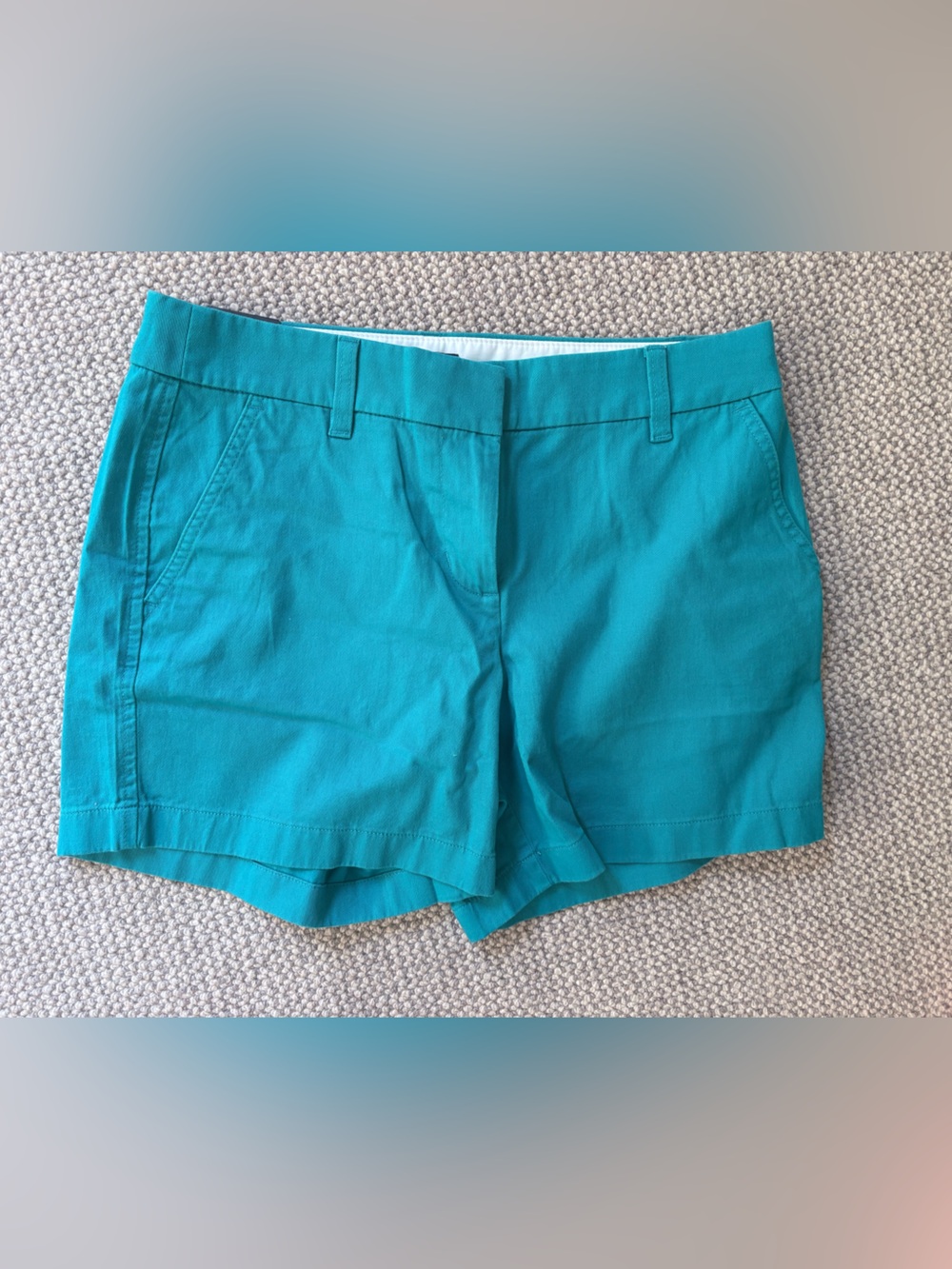 Jcrew Factory Women's Teal Casual Shorts size 4 NWT